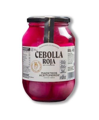 Cebolla Roja en vinagre Barrilete 800 Maestros Aceituneros