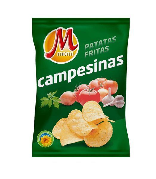 Patatas fritas Campesinas 110G Monti