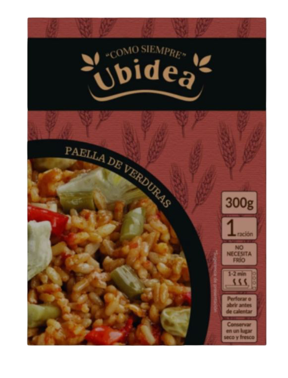 Paella de Verduras Ubidea