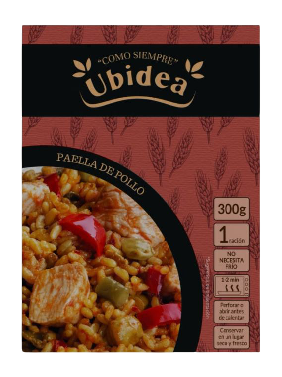 Paella de Pollo Ubidea