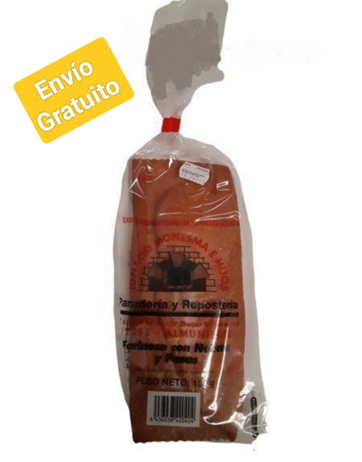 10 Farinosos con Nueces Y Pasas 150gr Monesma 10 Farinosos con Nueces Y Pasas 150gr Monesma