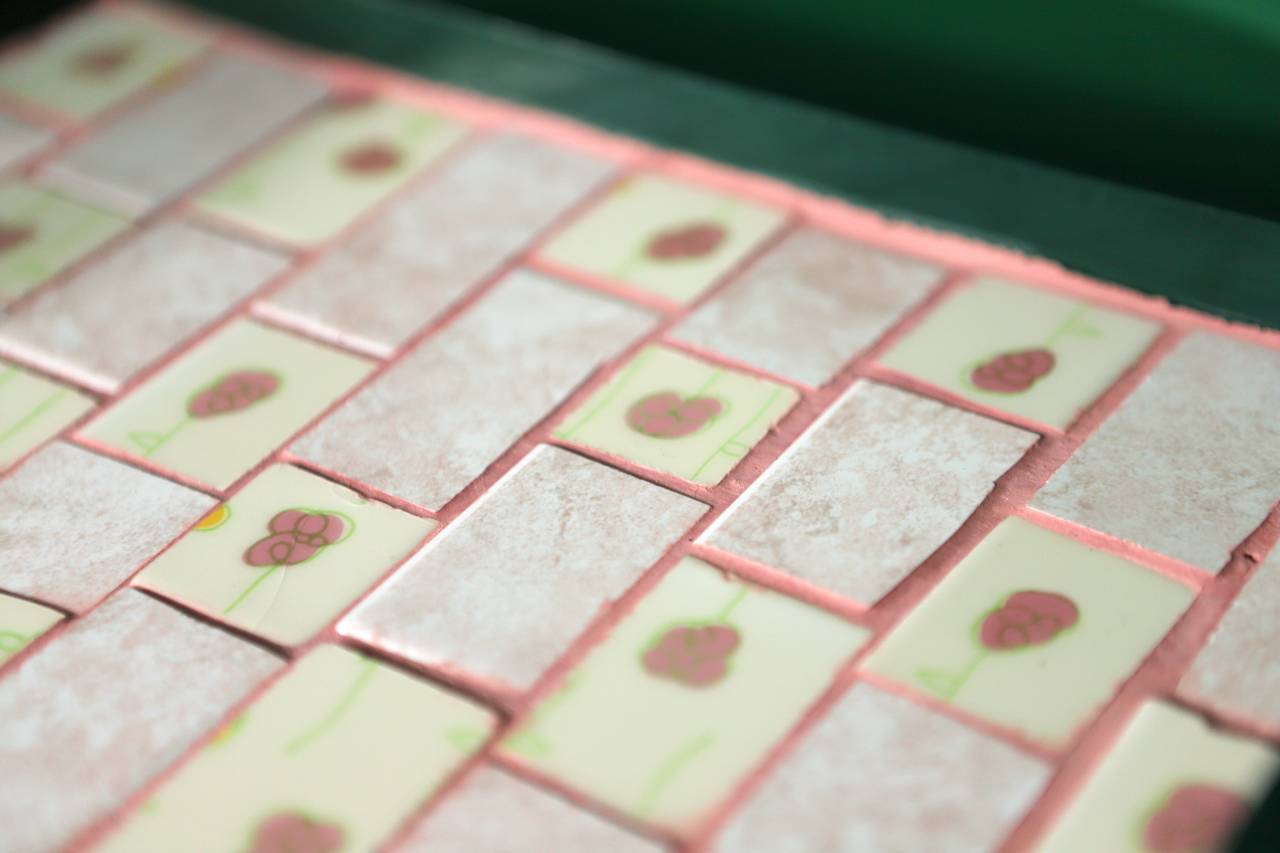 Vintage Serviertablett