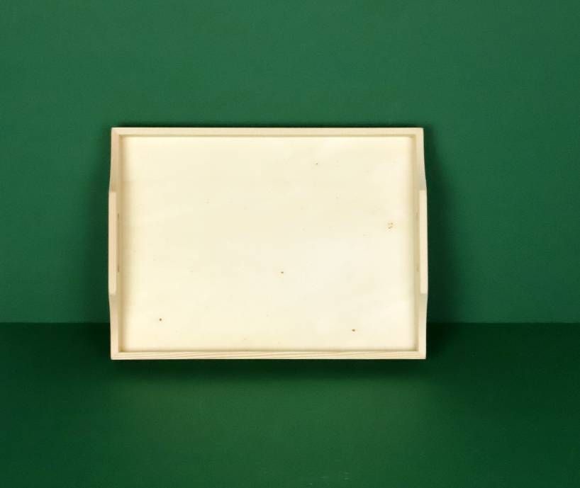 Kleines Tablett als Kundenwunsch Anzahlung