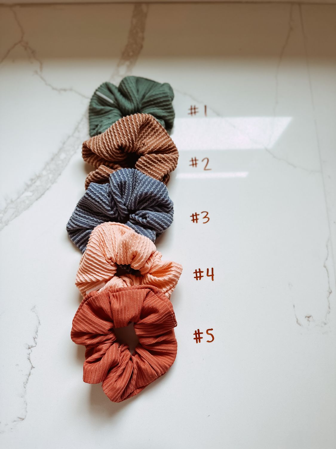 Scrunchies, Pattern: #1