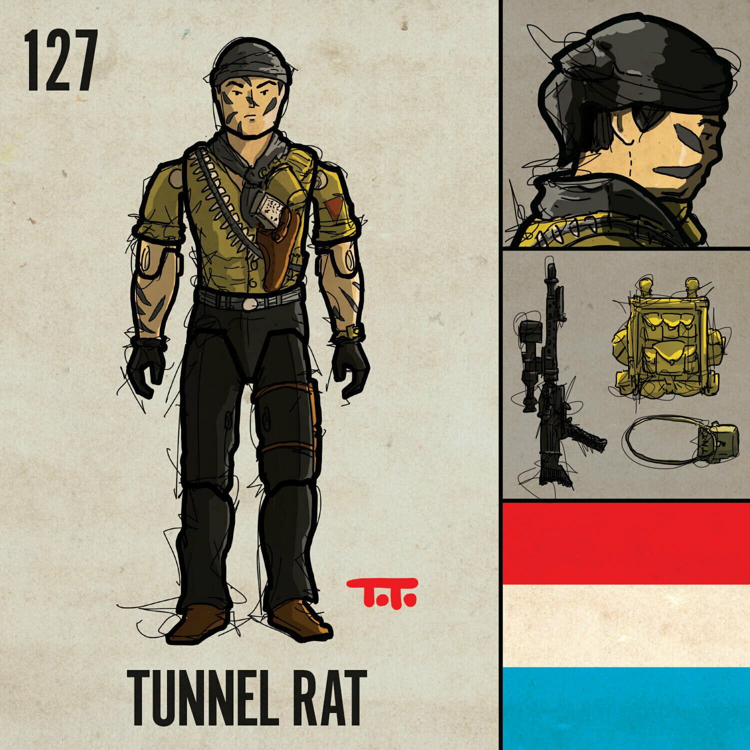 G365 SQ-127 TUNNEL RAT