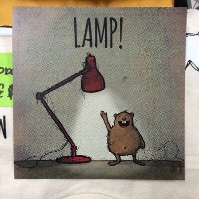 "Lamp!" Art Print