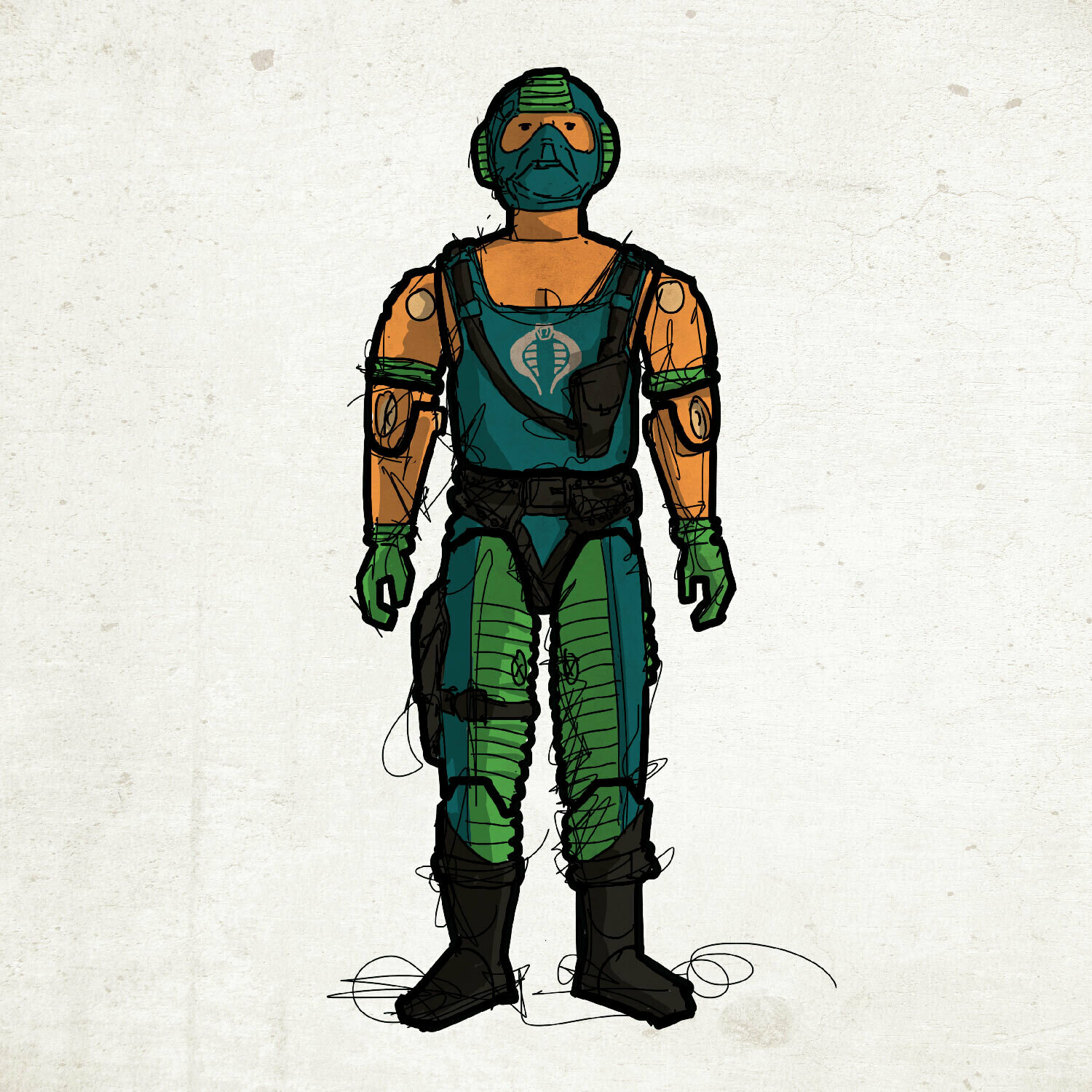 GIJOE365 045 “Copperhead” Prints