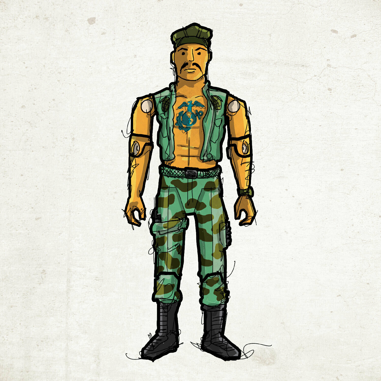 GIJOE365 020 “Gung-Ho” Prints