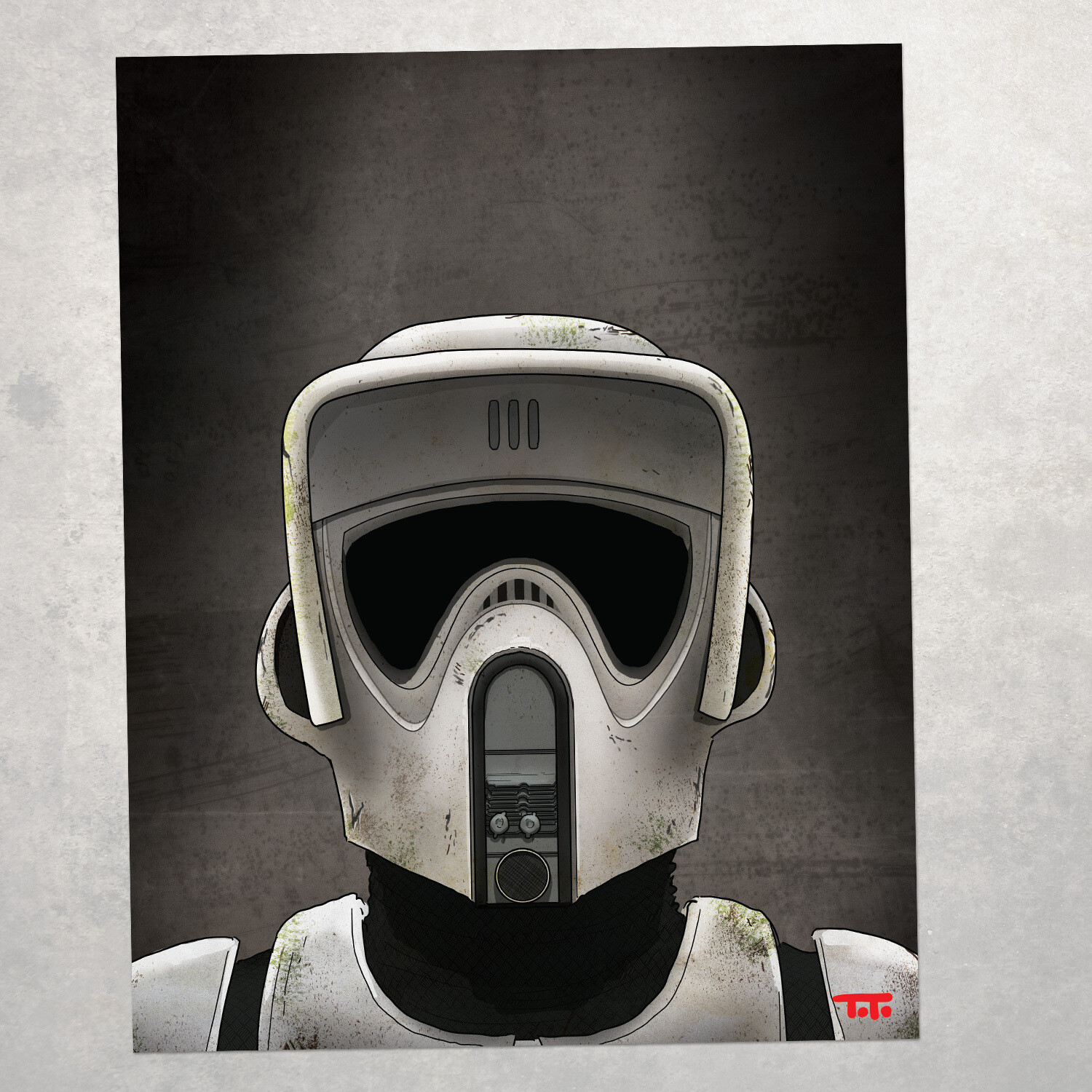 KH15 - Scout Trooper (BATTLE-WORN)