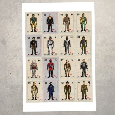 GIJOE365 POSTER - 1983 Figures