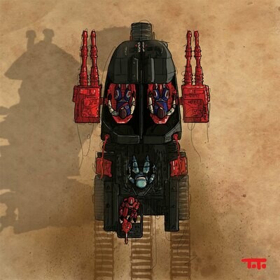 GIJOE365 ART PRINT - "STUN" (closed)