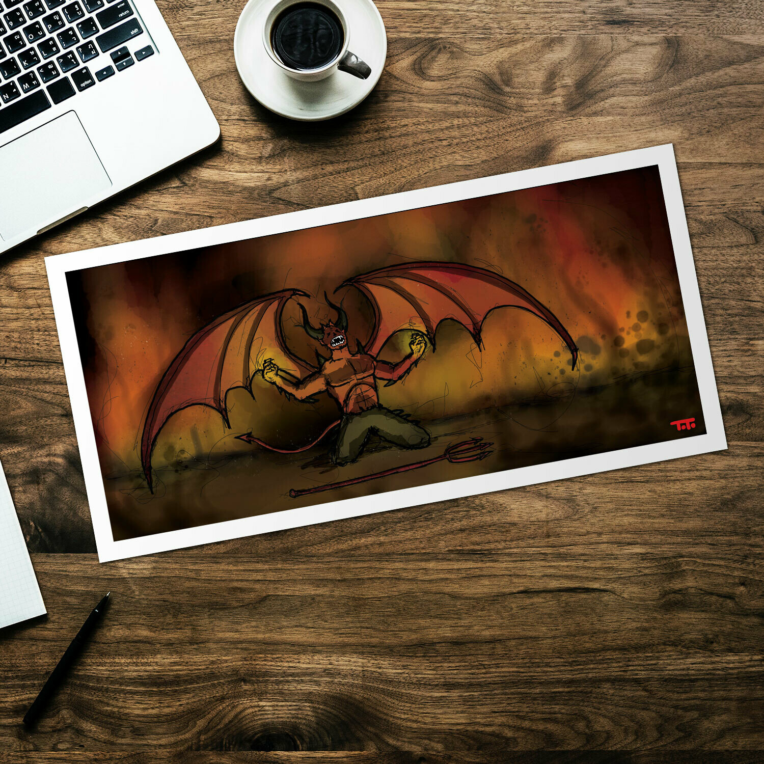 DID Comic POSTER - OG - Devil