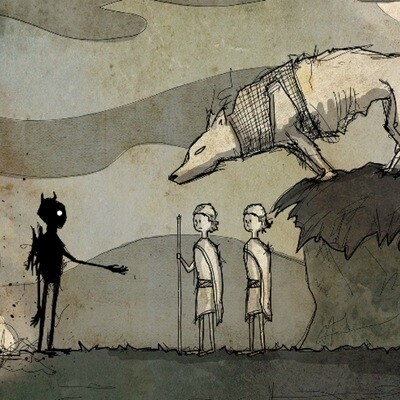 Demon PRINT - Romulus / Remus