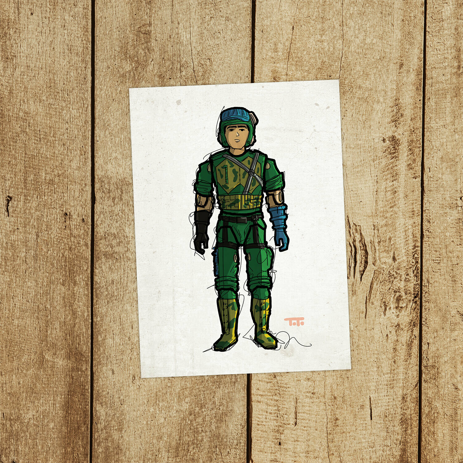GIJOE365 145: &quot;Blaster&quot; prints