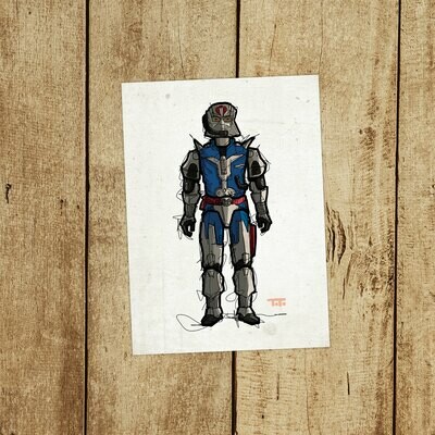 GIJOE365 113: "Cobra Commander v3" prints