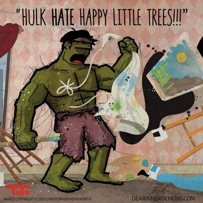 POSTCARD - DID - SH - Hulk