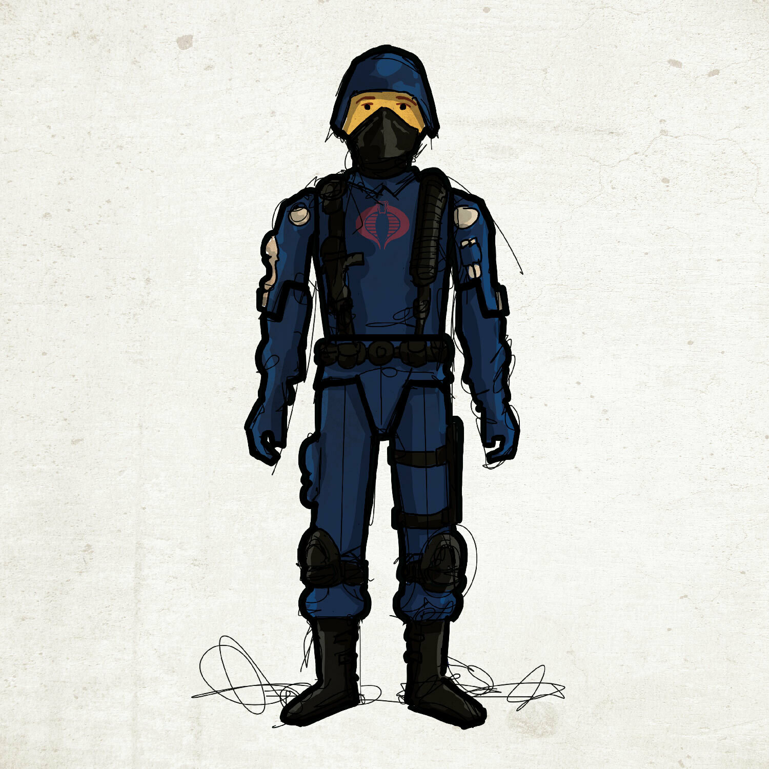 GIJOE365 002 &quot; Cobra Trooper&quot; Prints