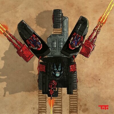 GIJOE365 ART PRINT - "STUN" (open)