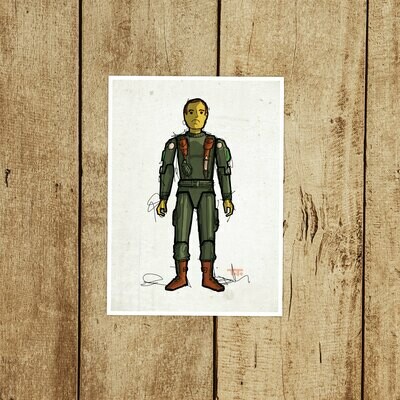 GIJOE365 005 “Grunt” Prints, Choose Size: 5x7