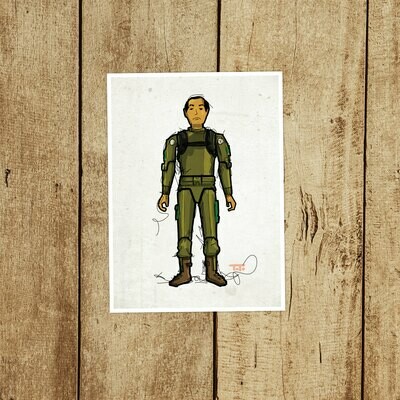 GIJOE365 011 “Zap” Prints, Choose Size: 5x7