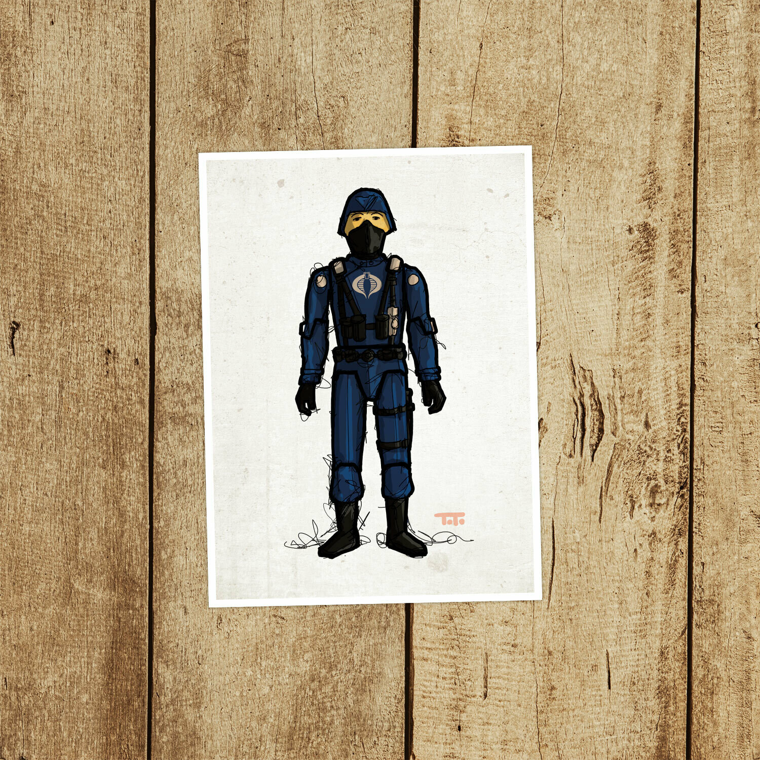 GIJOE365 003 “Cobra Officer” Prints