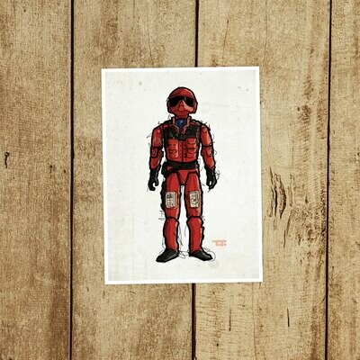 GIJOE365 049 “Wild Weasel” Prints, Choose Size: 5x7