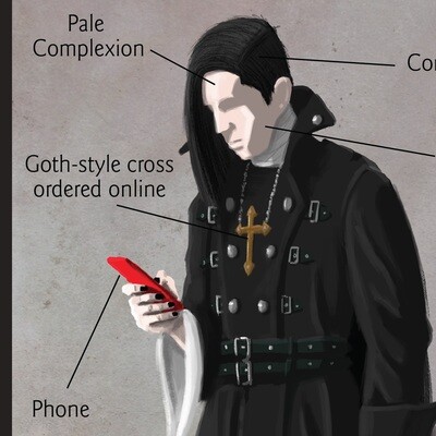 HW - POSTER - Goth / Vampire