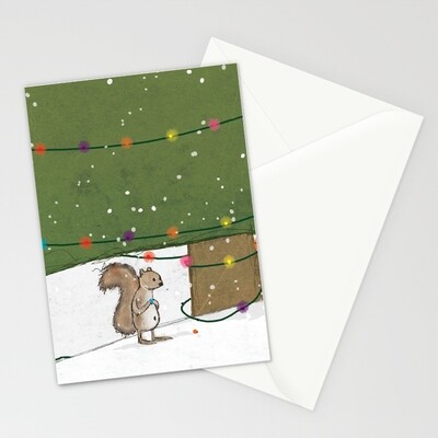 Woodlands: "Squirrel" Card