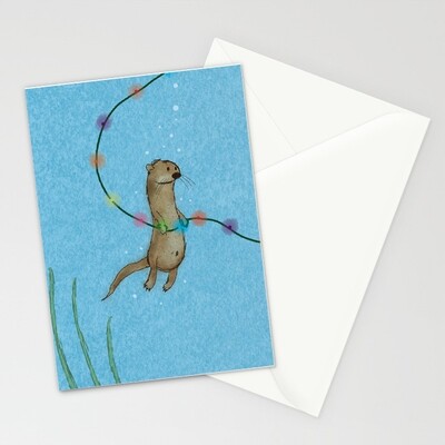 Woodlands: "Otter" Card