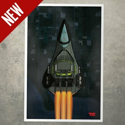 GIJOE365 POSTER - Phantom X-19 (stealth)