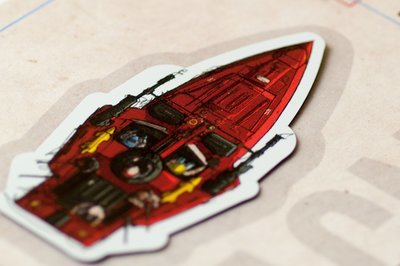 Close-up of magnet.