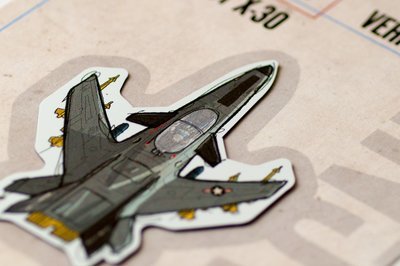 Close-up of magnet.