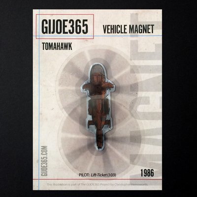 G365 MAGNET - Tomahawk (spinning)
