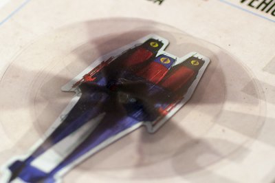 Close-up of magnet.