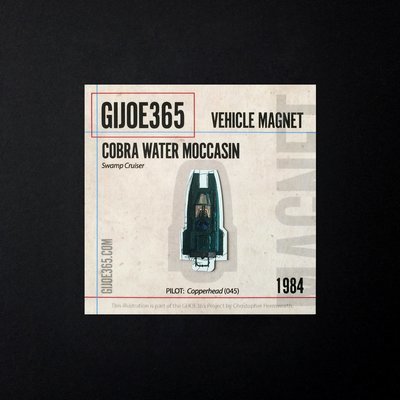 G365 MAGNET - Water Moccasin