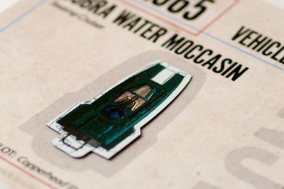 Close-up of magnet.
