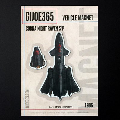 G365 MAGNET - Night Raven