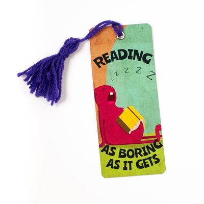 Monster Bookmarks 01: "BORING"