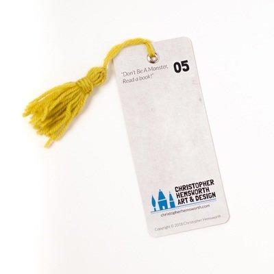 Monster Bookmarks 05: "CHORE"
