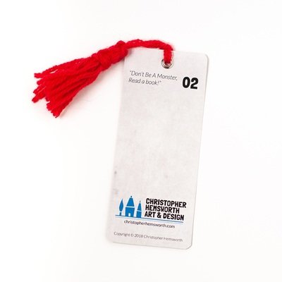 Monster Bookmarks 02: "HEAVY"