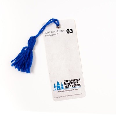 Monster Bookmarks 03: "WORDS"
