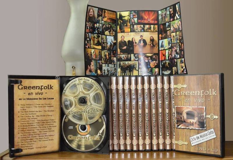 DVD - Greenfolk / En Vivo en la Manzana de las Luces