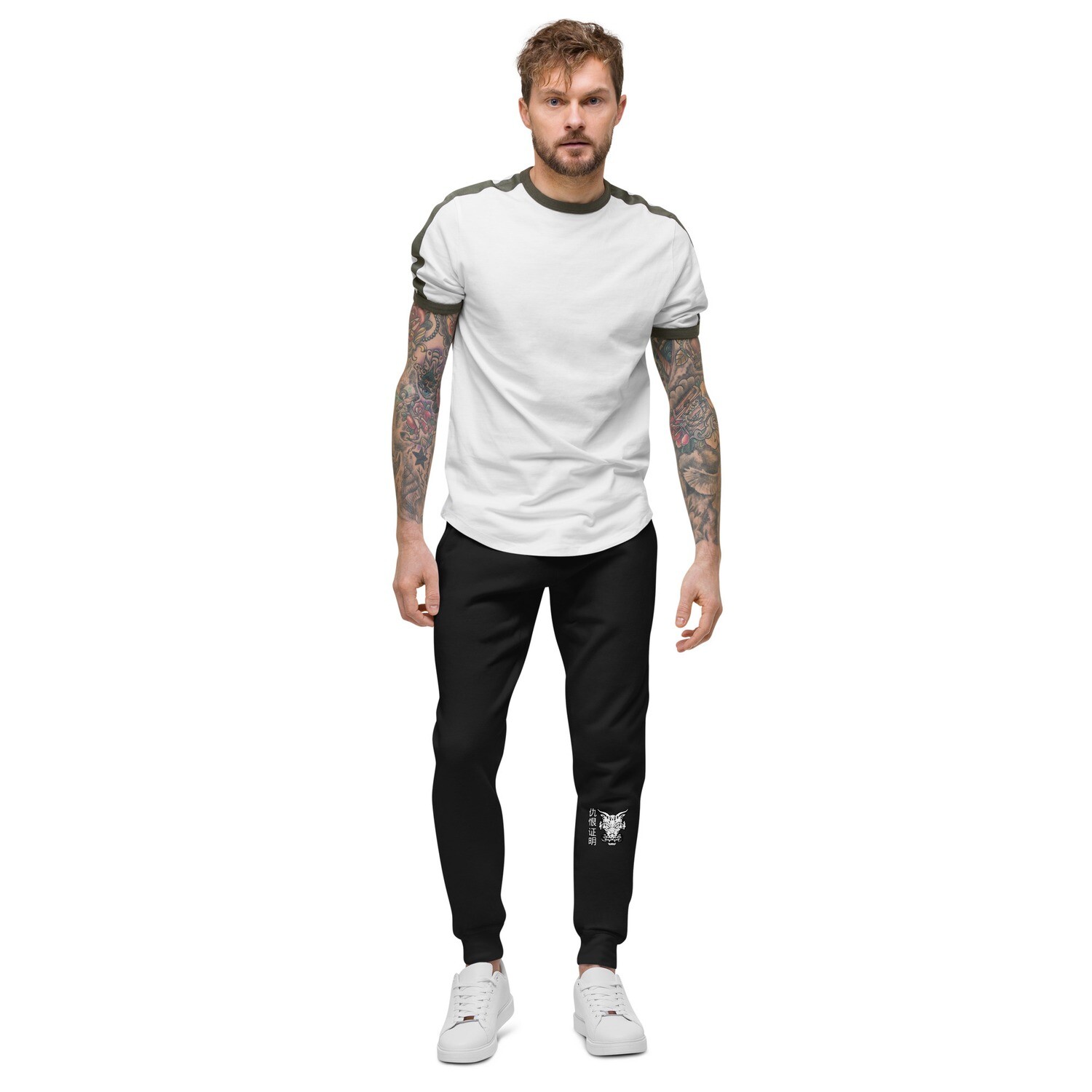Unisex fleece sweatpants - Hater Proof Dragon Sweatpants