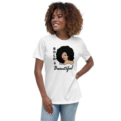 Women&#39;s Relaxed T-Shirt - Bold And Beautiful