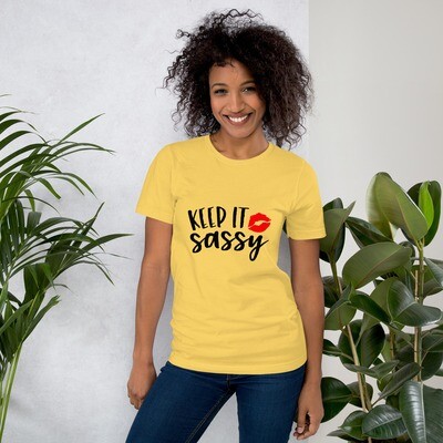 Unisex t-shirt - Keep It Sassy