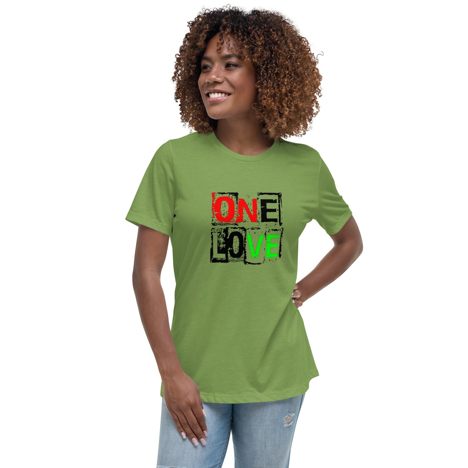 Women&#39;s Relaxed T-Shirt - One Love