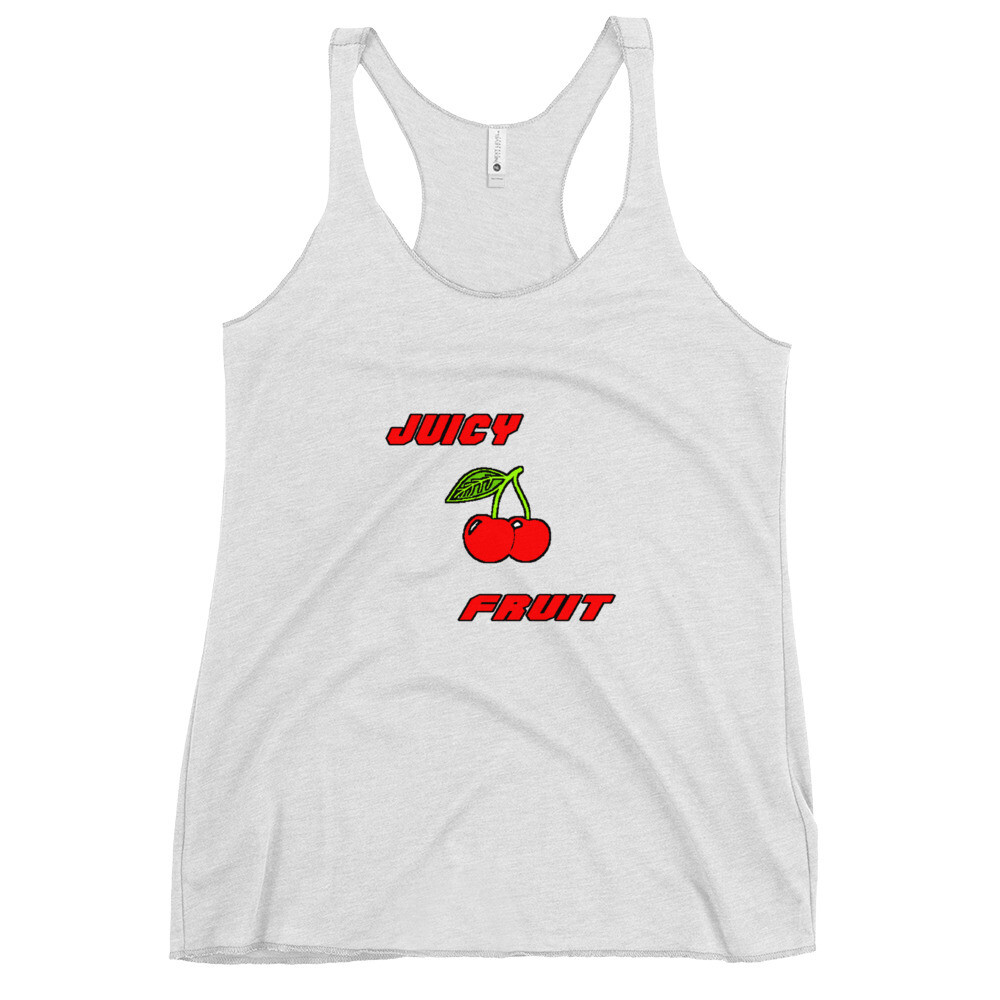 Juicy Fruit - Cherry - Women&#39;s Racerback Tank
