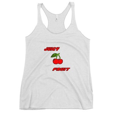 Juicy Fruit - Cherry - Women&#39;s Racerback Tank