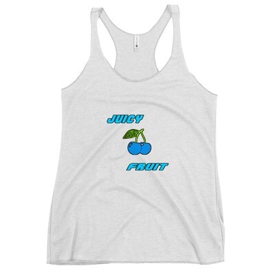 Juicy Fruit - Razzberry - Women&#39;s Racerback Tank