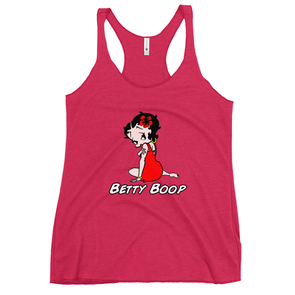 Betty Boop #1 - Women&#39;s Racerback Tank